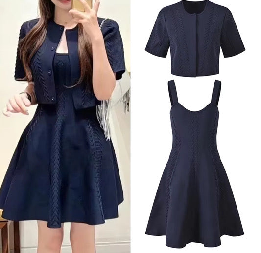 Robe + Gilet Maje
